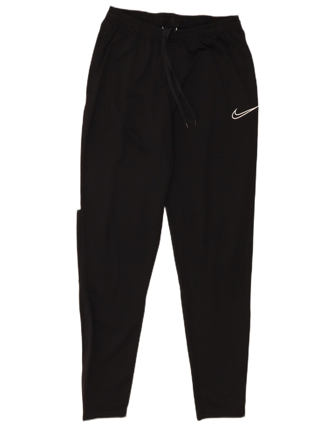 Мужские спортивные брюки Nike Dri Fit среднего размера, полиэстер с цветными блоками, средний черный