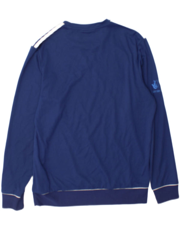 Adidas Mens Climacool Graphic Top Long Sleeve UK 42/44 Большой Темно-Синий