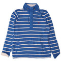 Crew Clothing Женский свитер-свитшот оверсайз, британский размер 8, маленький синий хлопок