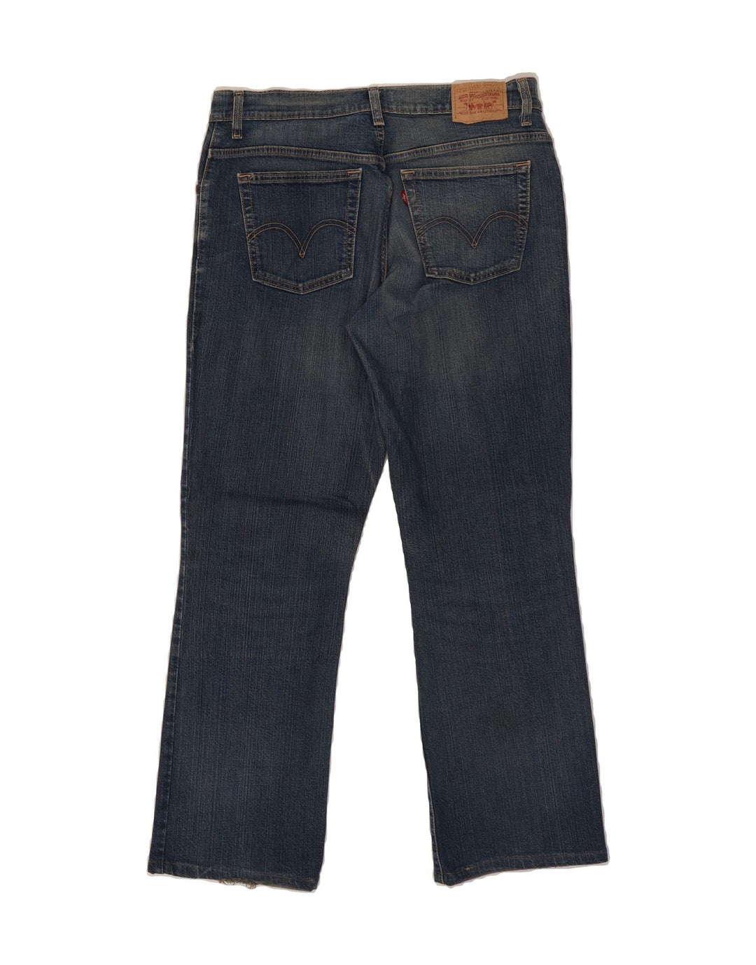LEVI'S Womens 550 Relaxed Fit Bootcut Jeans US 12 Large W34 L30 Blue Vintage Levi's and Second-Hand Levi's from Messina Hembry 