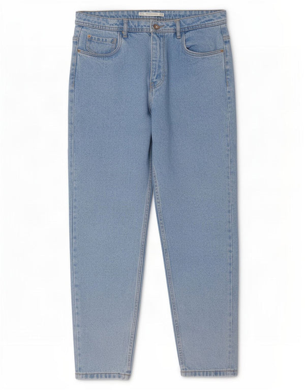 Женские зауженные джинсы Zara Trafaluc с высокой посадкой EU 40 Medium W30 L27 Синие