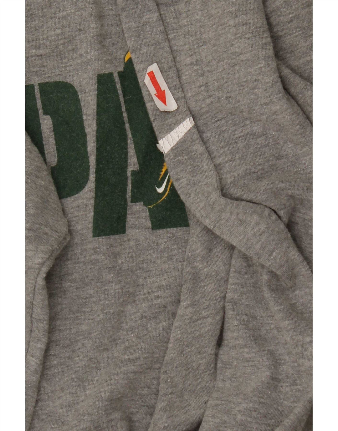 Мужские кроссовки Nike Packers с графическим рисунком и длинными рукавами, маленький серый хлопок