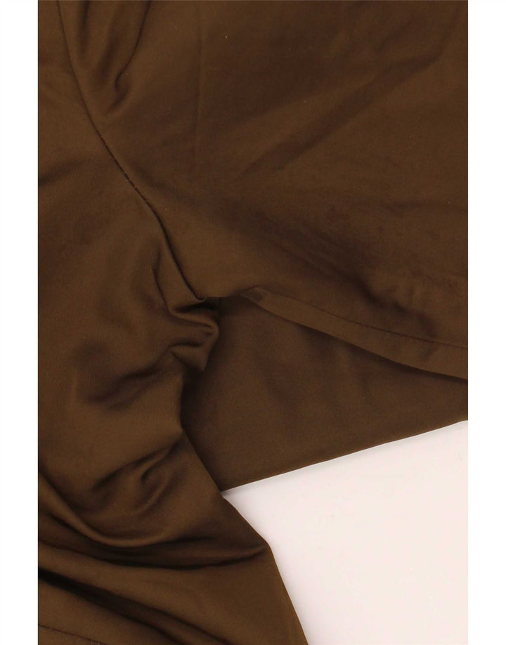 Женский бомбер Zara UK 16, большой полиэстер цвета хаки