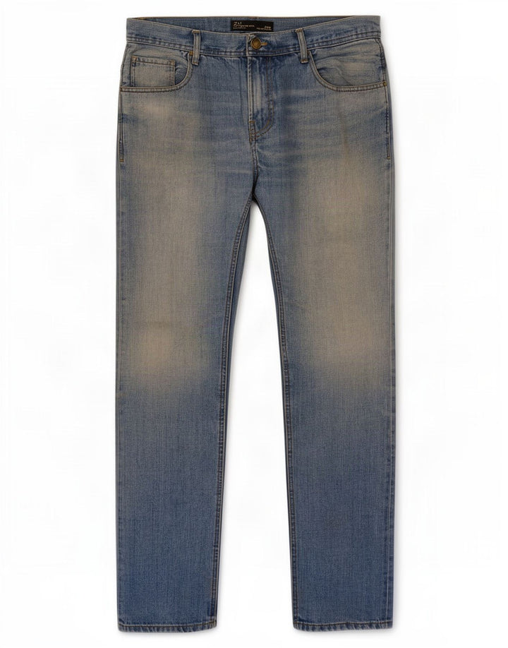 Мужские узкие джинсы Zara W34 L33 синие