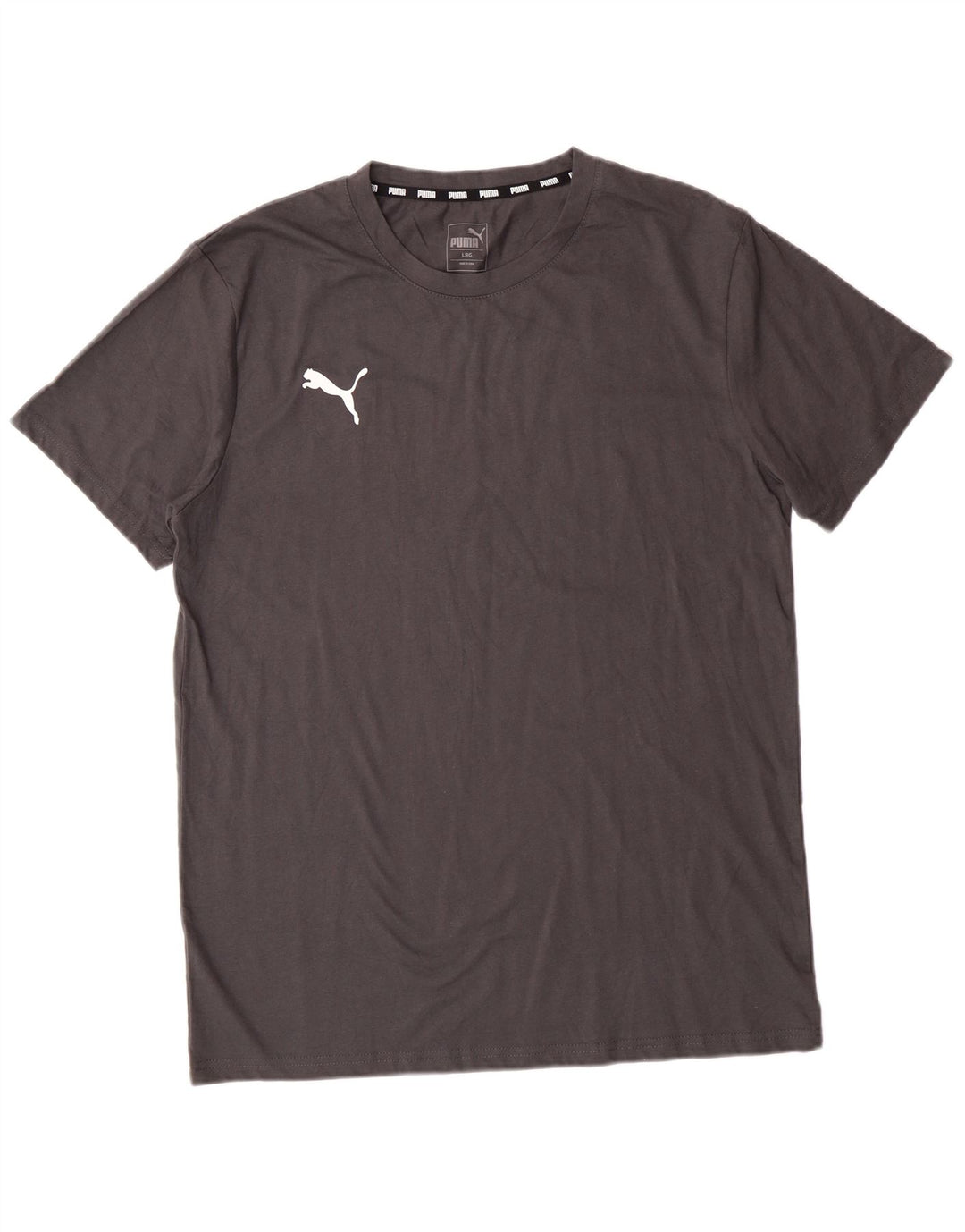 Мужская футболка PUMA, большой серый хлопок