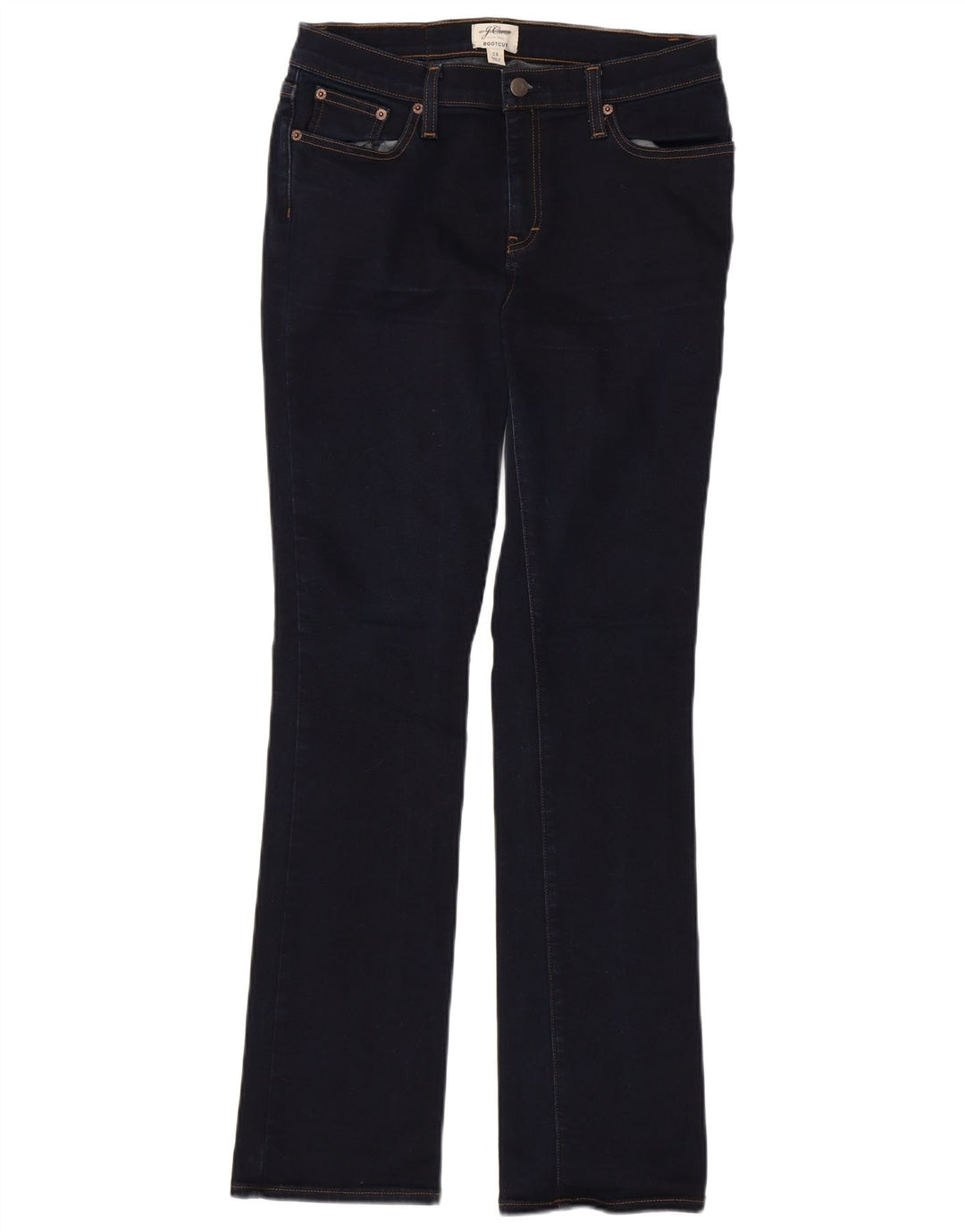 Женские джинсы Bootcut J. Crew W28 L32 Темно-синие, хлопок