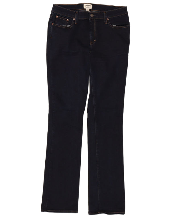 J. Crew Womens Bootcut Jeans W28 L32 Navy Blue Cotton