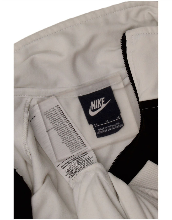 Мужской спортивный костюм NIKE с графическим рисунком, верхняя куртка, средний белый полиэстер с цветными блоками