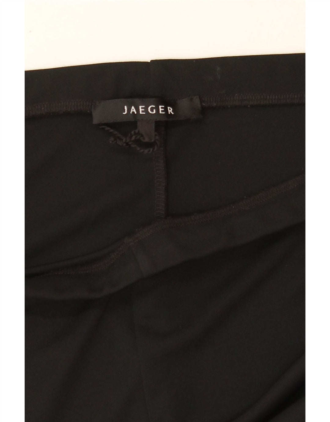 JAEGER Womens Tracksuit Trousers UK 12 Medium  Black Vintage Jaeger and Second-Hand Jaeger from Messina Hembry 