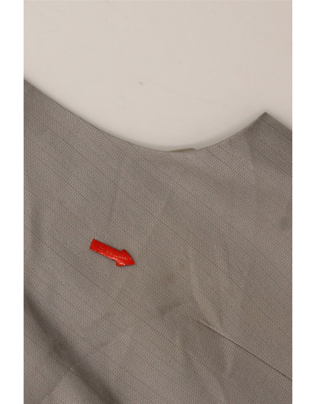 San Remo Мужской Жилет Средне-Серый В Тонкую Полоску