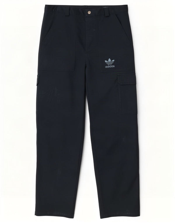Adidas Мужские прямые брюки-карго, маленькие W32 L31, темно-синий, хлопок