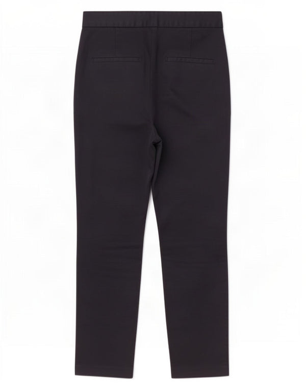 Zara Womens Slim Casual Trousers Small W26 L26 Navy Blue