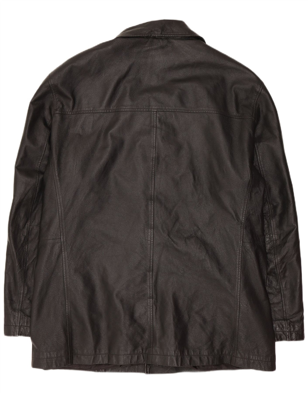 Мужская кожаная куртка Route 66 UK 44 2XL, черная кожа