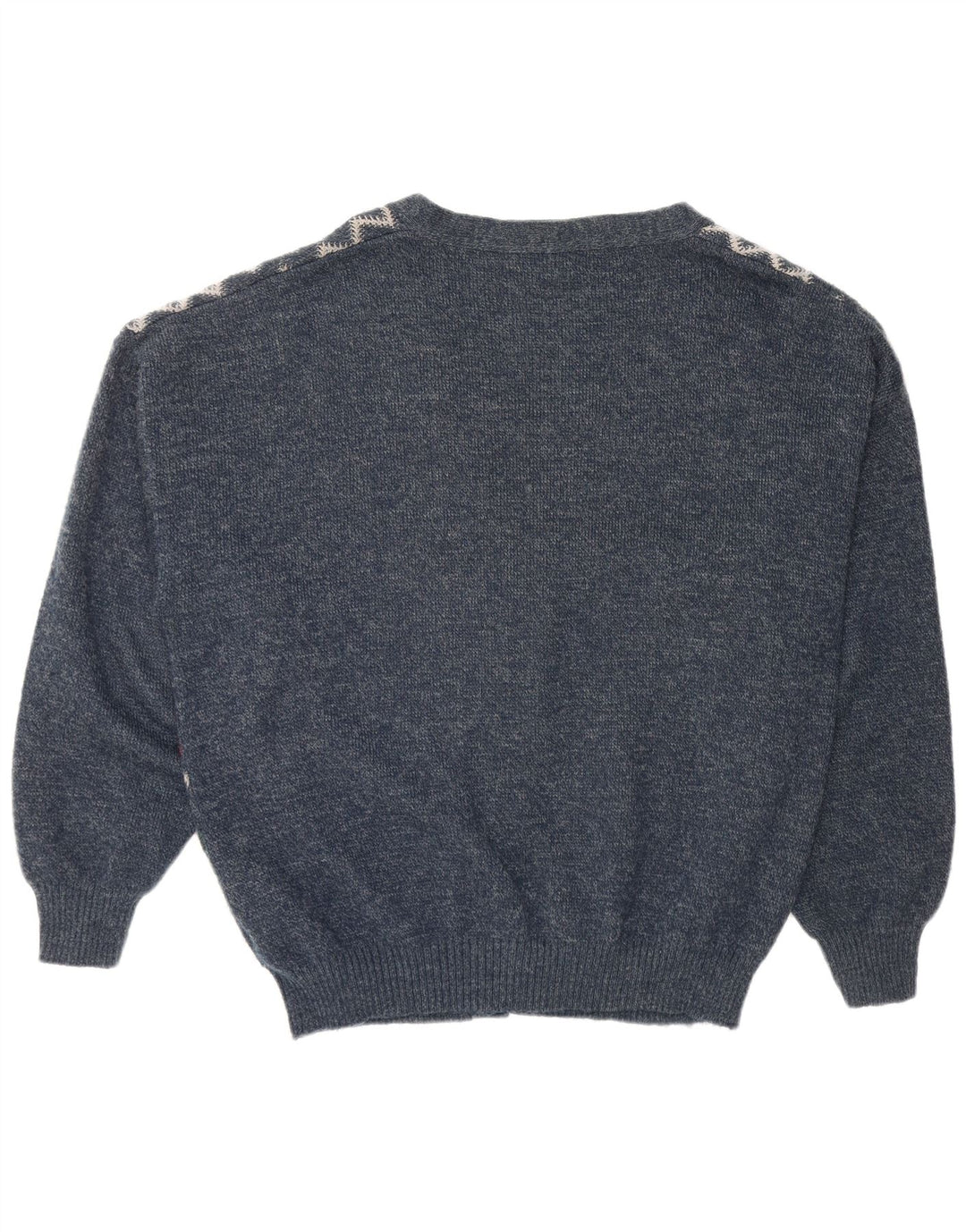 Мужской кардиган свободного покроя CANDA 2XL, темно-синий аргайл/бриллиантовый акрил