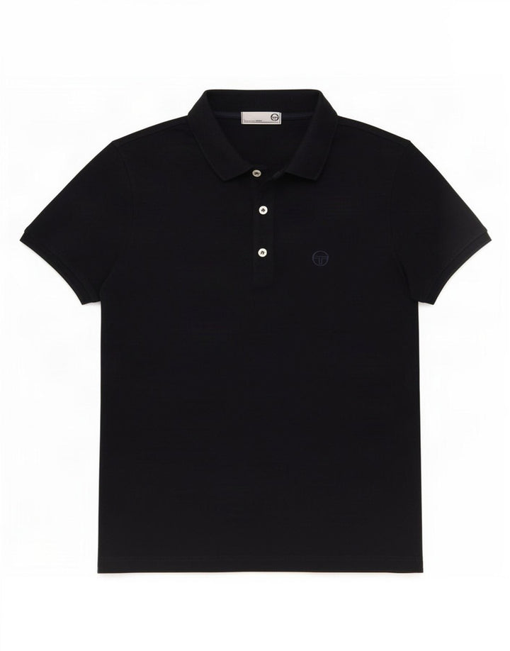 Женская рубашка-поло Sergio Tacchini UK 14 Medium Navy Blue