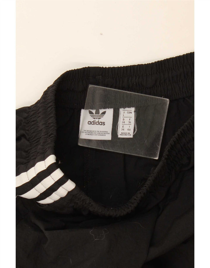 Женские спортивные брюки Adidas Joggers UK 8, маленький черный полиэстер