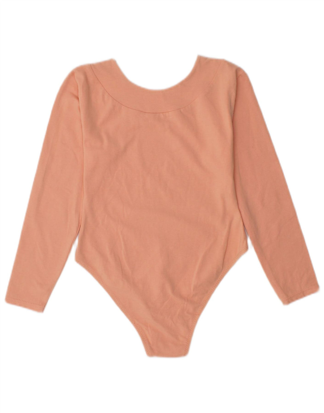 VINTAGE Girls Bodysuit 11-12 Years Orange