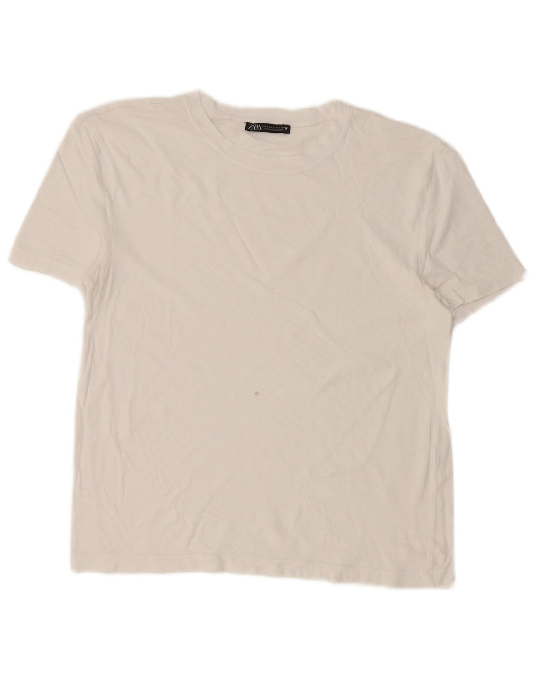 Женская футболка Zara Top UK 10, маленькая белая