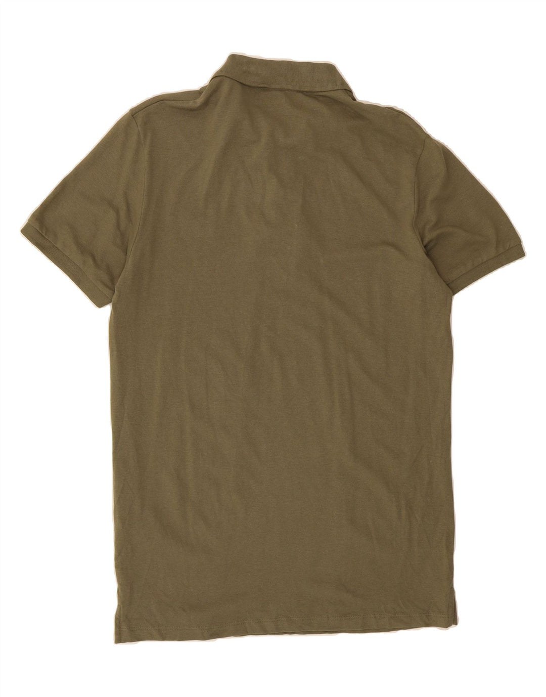 JACK & JONES Mens Polo Shirt Small Khaki Cotton Vintage Jack & Jones and Second-Hand Jack & Jones from Messina Hembry 