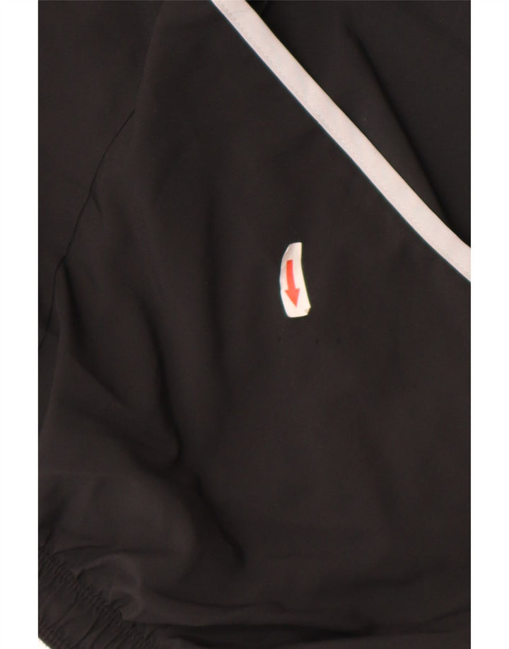Женские спортивные шорты Nike Medium W28 L12, черные, полиэстер с цветными блоками