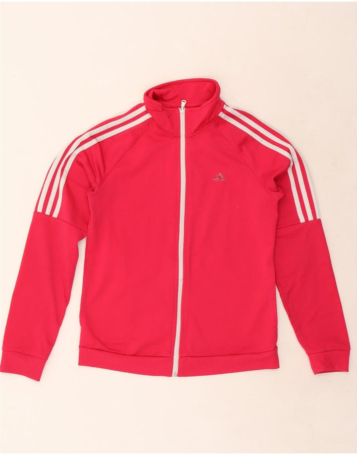 Женский спортивный костюм ADIDAS, верхняя куртка UK 4/6 XS, розовый полиэстер
