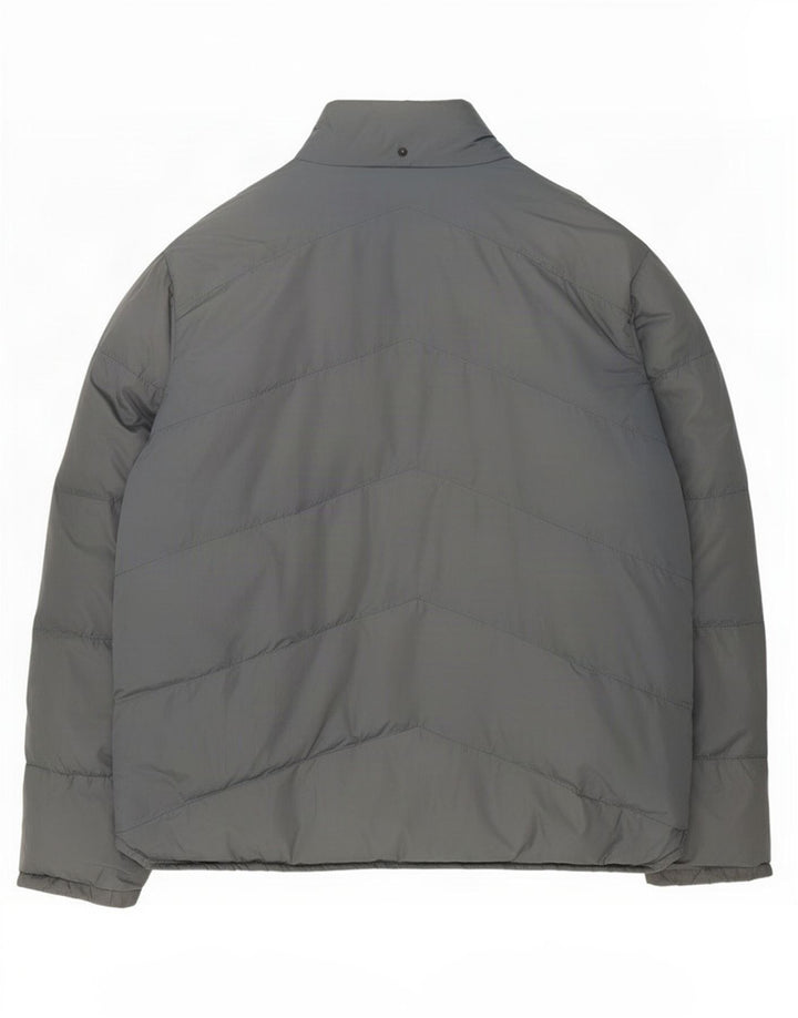 Мужская стеганая куртка Fila UK 42 XL Серый Полиамид