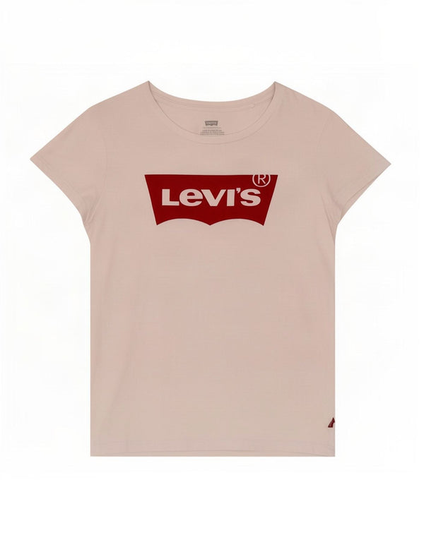Женская футболка с рисунком Levi's Top UK 12, средний белый