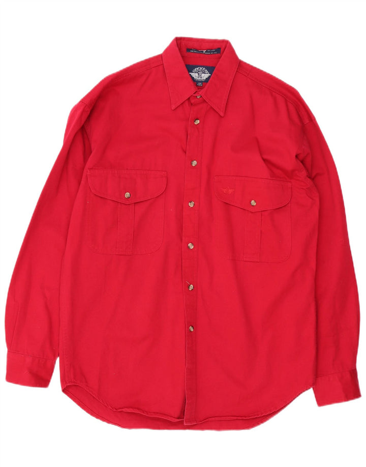 Мужская рубашка Dockers, маленькая красная, хлопок