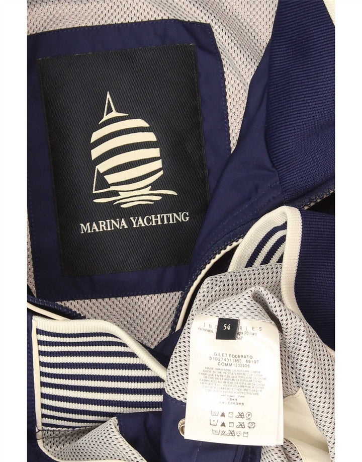 Мужской жилет Marina Yachting IT 54 2XL темно-синий из полиэстера