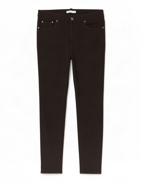 Мужские джинсы скинни Zara EU 44, большие W34 L30, черные