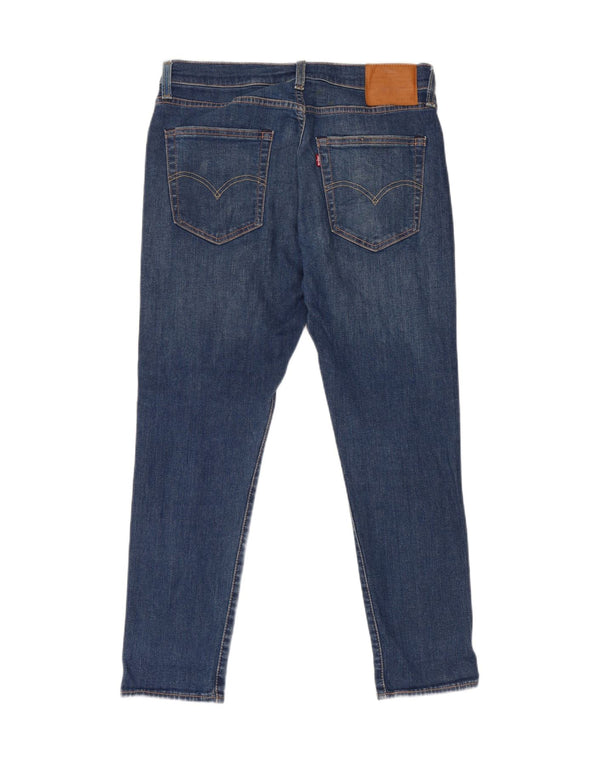 Мужские зауженные зауженные джинсы Levi's 512 W32 L30 синие, хлопок