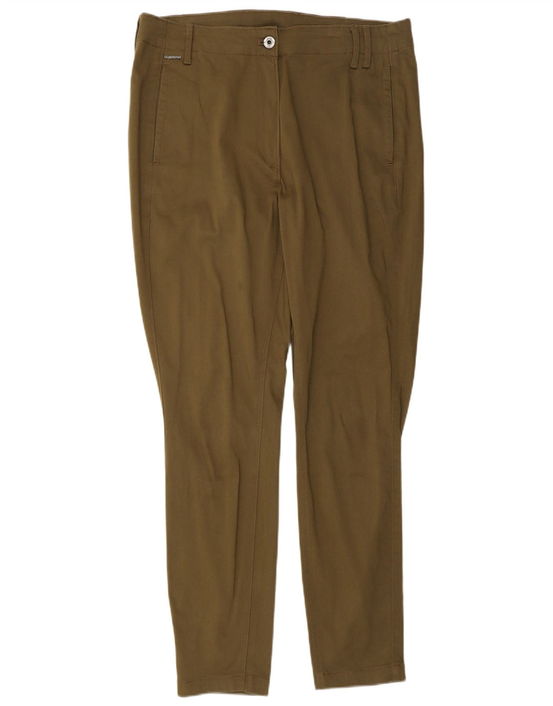 G-STAR Womens Slim Chino Trousers W32 L30 Khaki