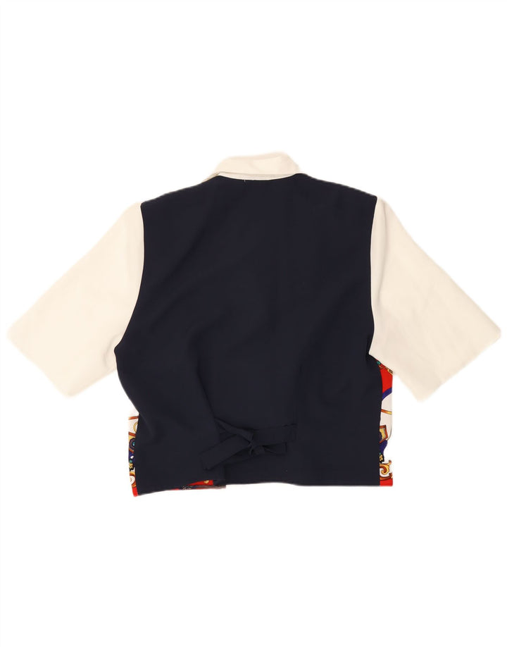 Женская укороченная блузка-рубашка PARK LANE EU 38, средний разноцветный пейсли