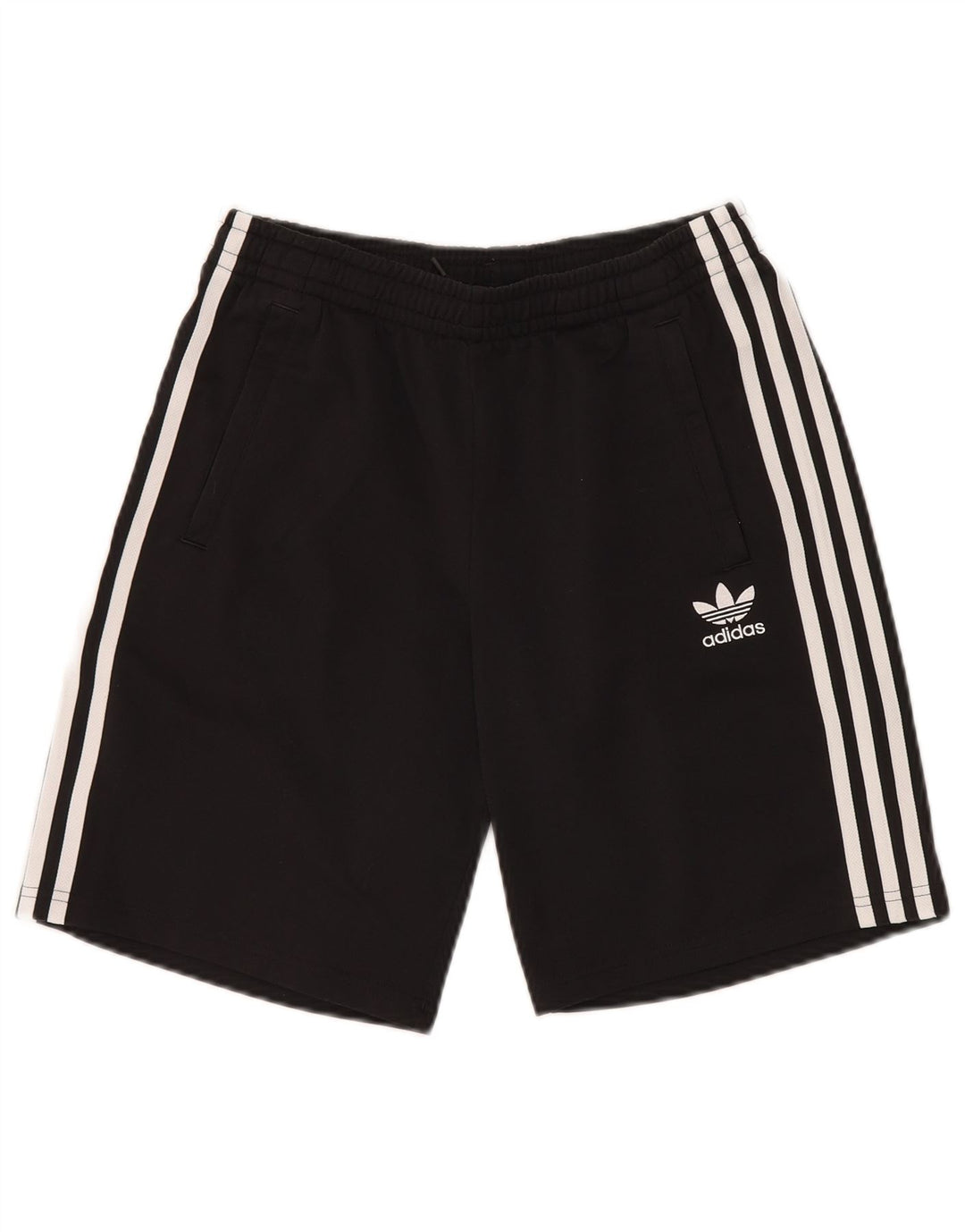 Спортивные шорты Adidas для мальчиков 13-14 лет, черный полиэстер