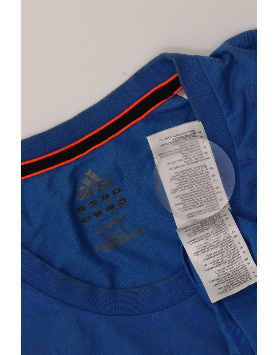 Мужская футболка Adidas Top XL, синяя, хлопок