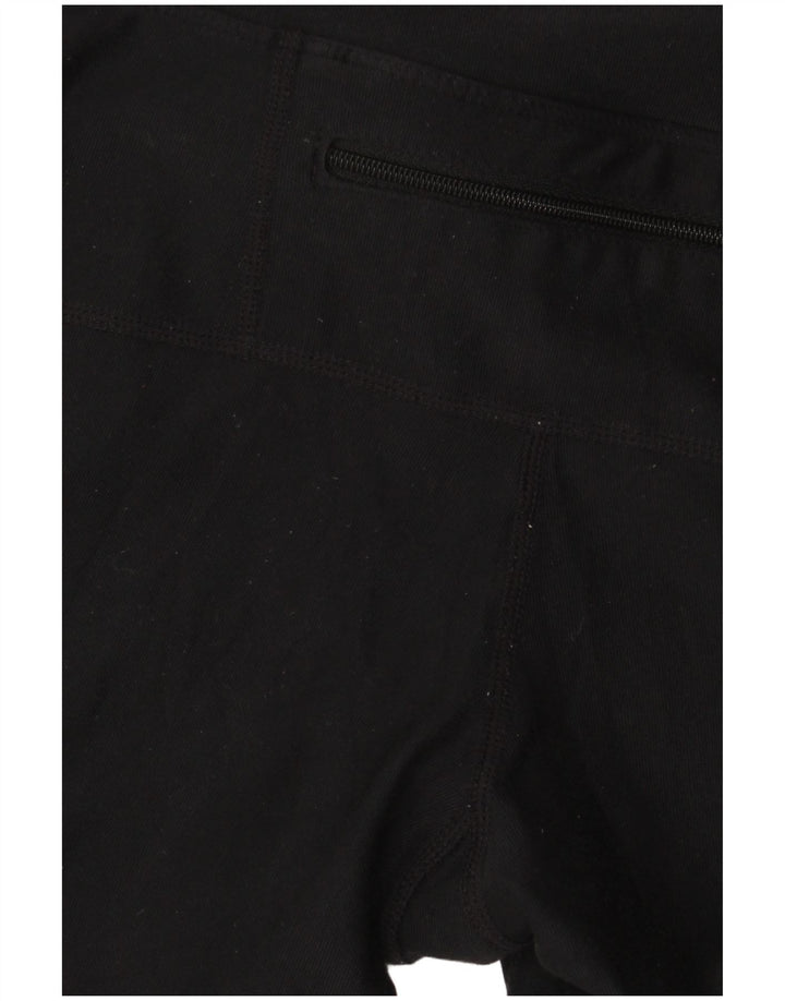 Женские леггинсы Nike UK 10, маленькие черные полиэстер с цветными блоками