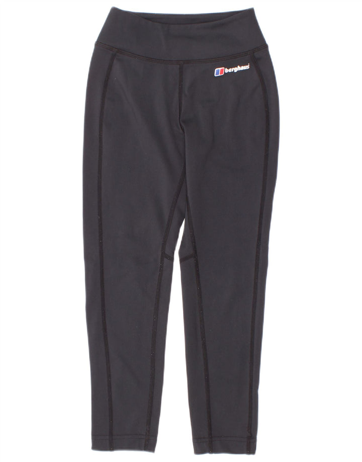 Леггинсы Berghaus для девочек 5-6 лет, черный полиэстер