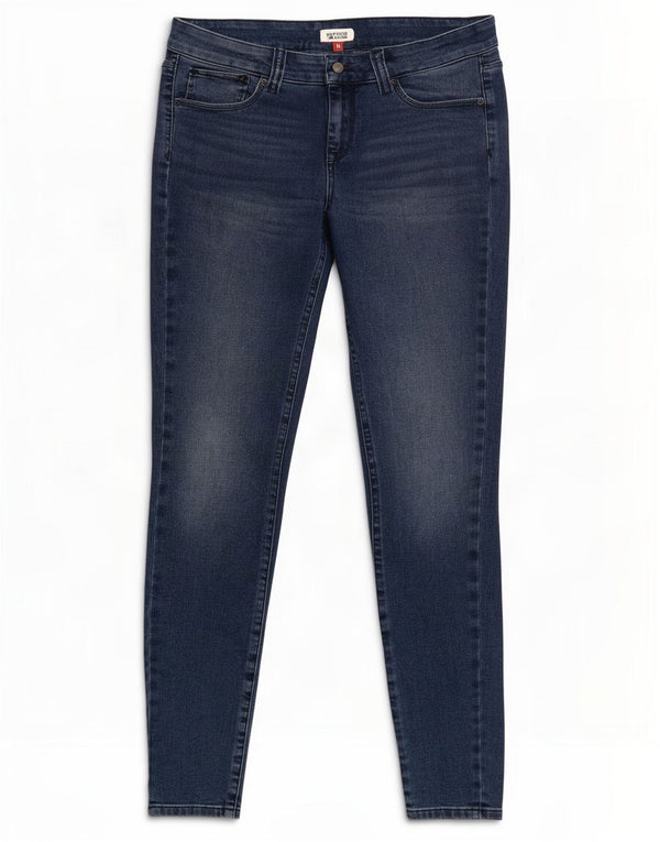 Женские джинсы скинни с низкой талией Tommy Hilfiger W31 L32, синий хлопок