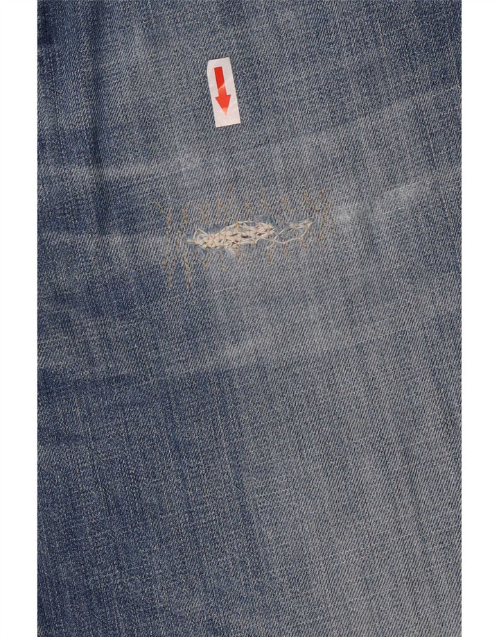 Женские прямые джинсы Armani W32 L30 синие, хлопок