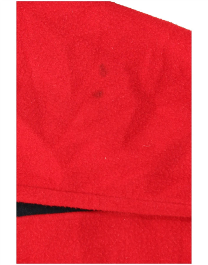 INVICTA Мужской флисовый джемпер на молнии с рисунком, маленький красный, цветных блоков