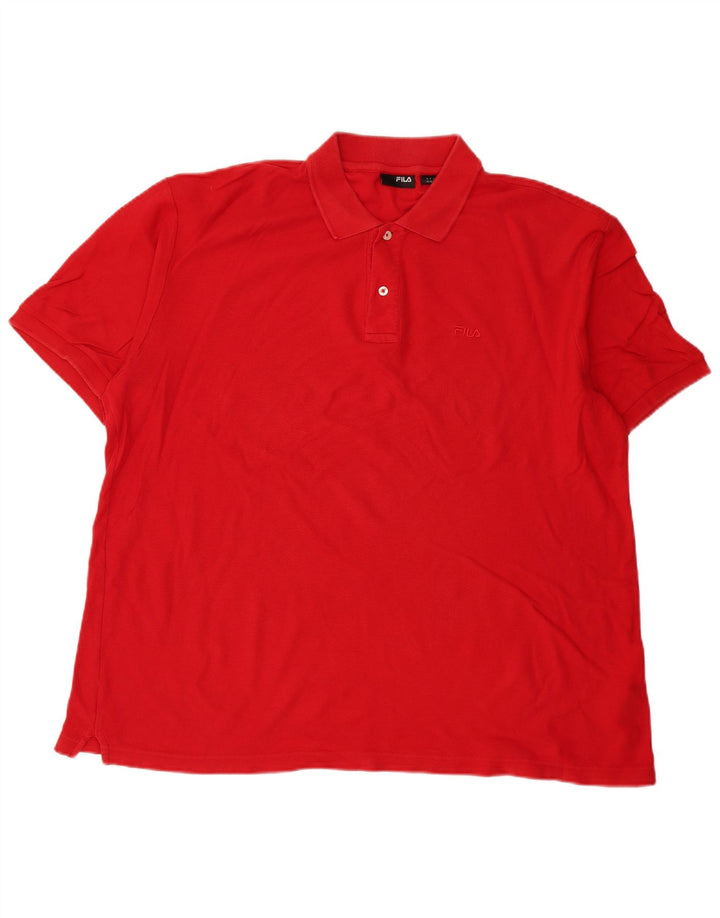 Рубашка Поло Мужская Fila XL Красная