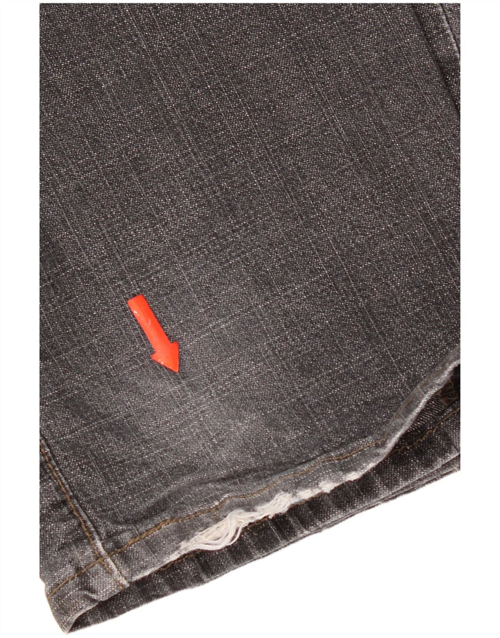 Женские прямые джинсы Levi's 505 с потертостями, США 6, средние W30 L32, серые