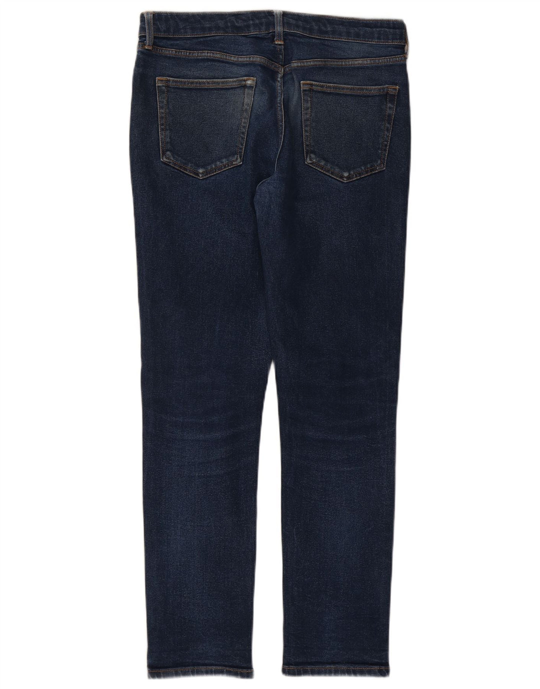 TOPSHOP Мужские узкие джинсы W34 L30 Синий хлопок
