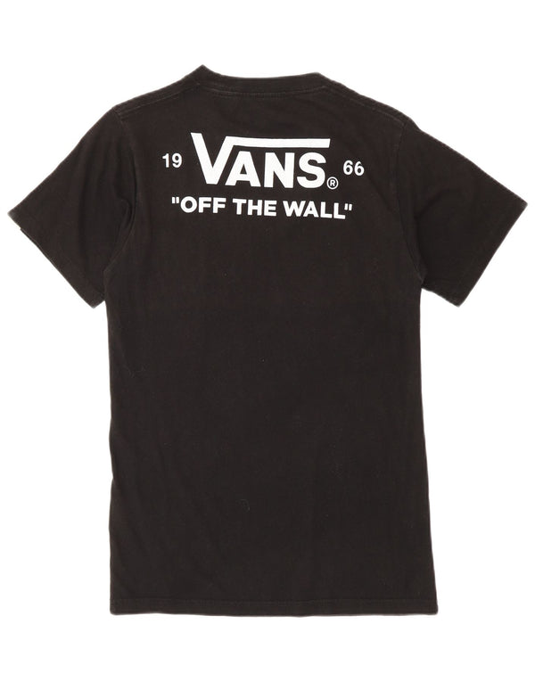 Мужская футболка с рисунком Vans Top XS, черный хлопок