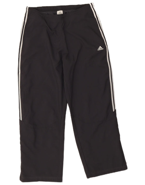 Женские спортивные брюки Adidas Joggers UK 14, средний черный полиэстер