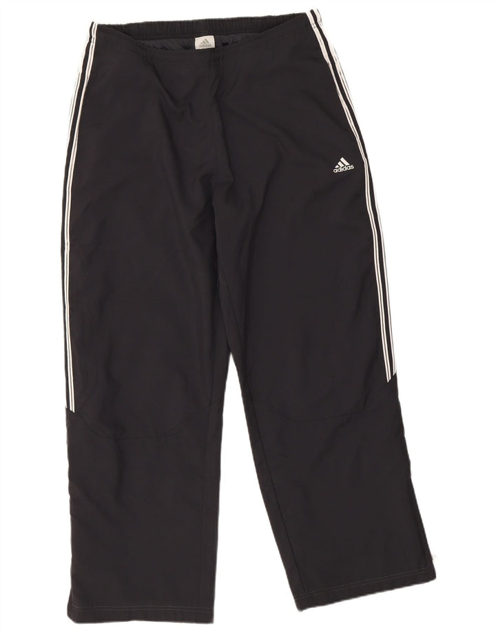 Женские спортивные брюки Adidas Joggers UK 14, средний черный полиэстер