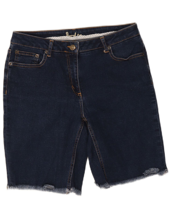Женские джинсовые шорты Boden UK 12 Medium W28 Темно-синие, хлопок