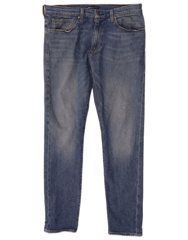 Мужские зауженные джинсы Levi's 512 W34 L32 синие, хлопок