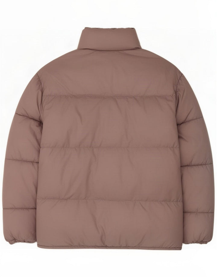 Женская стеганая куртка оверсайз Zara UK 6 XS, розовый полиэстер