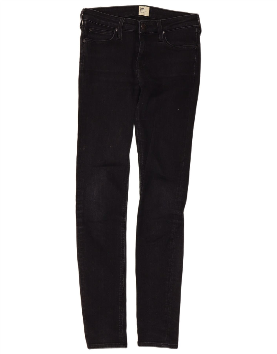 Женские джинсы скинни Lee W28 L30 черные